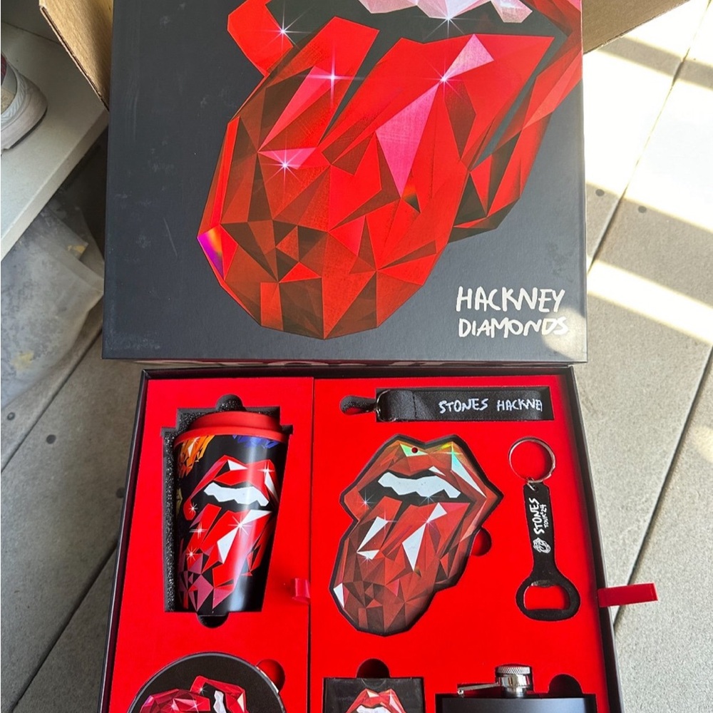 Rolling Stones memorabilia box! NEW! Great gift!